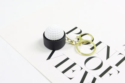 3D Printed Basketball & Football Clicker Keychains — Stress Relief Fidget Toy