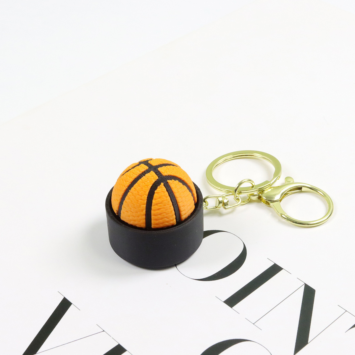 ClickBall — Satisfying Fidget Sports Ball Keychain